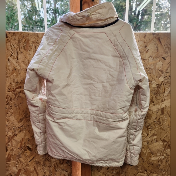 Roxy White snowcoat size Small - Picture 2 of 3